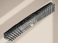 Подвес прямой (300 шт/уп) укороченный 270х0,7 мм